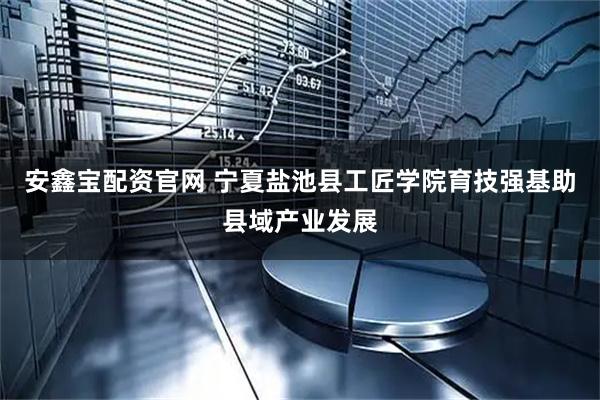 安鑫宝配资官网 宁夏盐池县工匠学院育技强基助县域产业发展