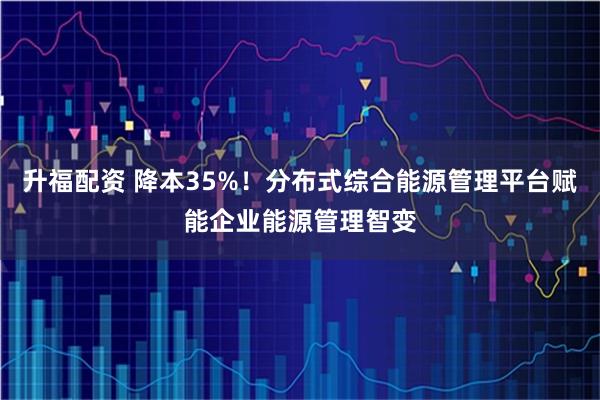 升福配资 降本35%！分布式综合能源管理平台赋能企业能源管理智变